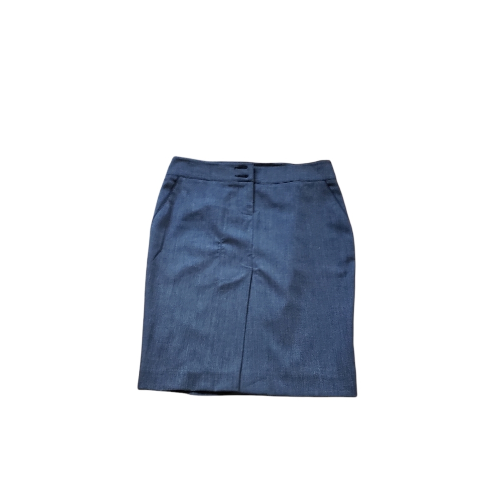 Bebe black white woven suit stretch pencil skirit